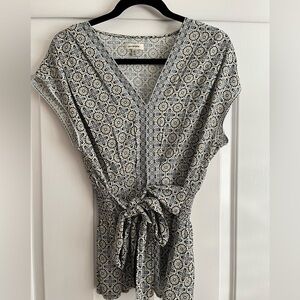 Stylish patterned blouse